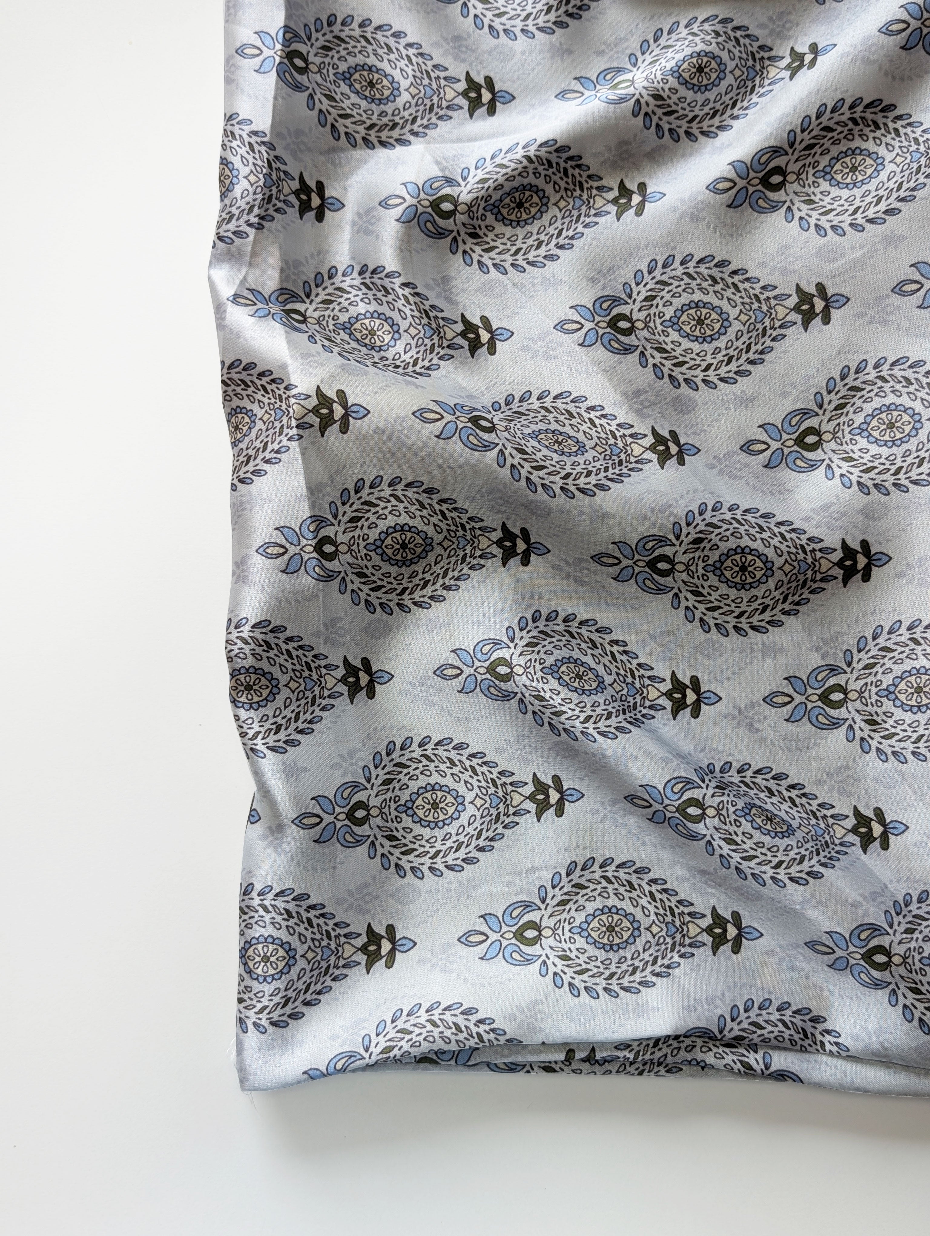 Digital Print Poly Modal Satin Fabric 11 kg