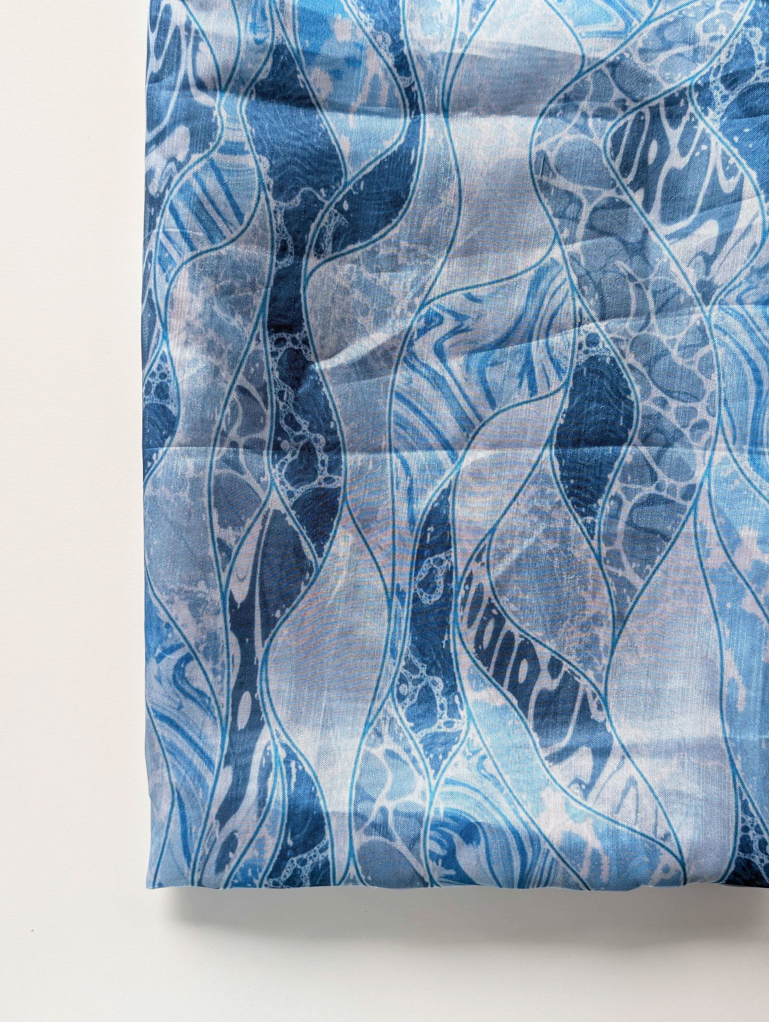 Digital Print Poly Tabby Silk Fabric 56" - 6.5 kg
