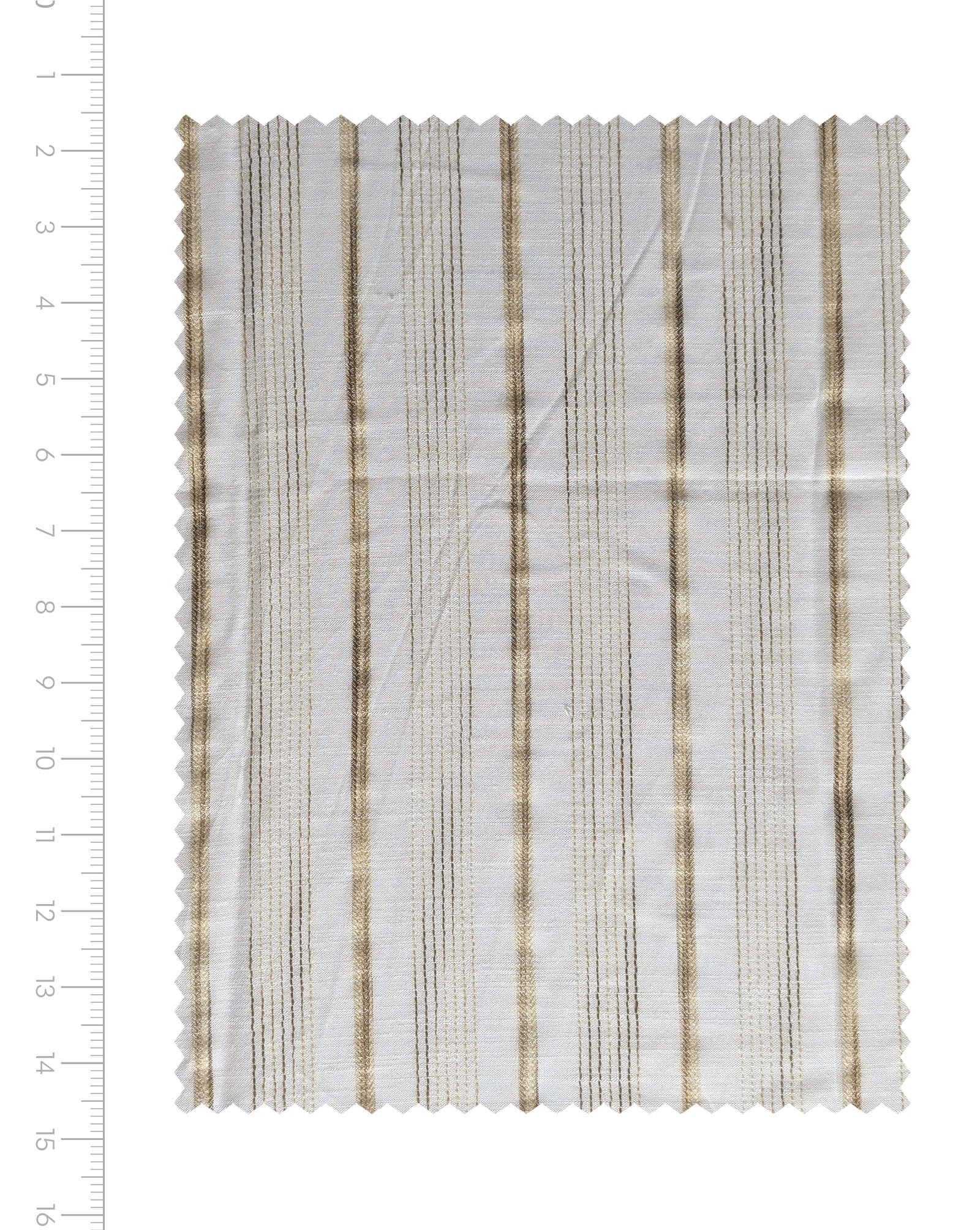 Yellow Stripes Blended Viscose Yarn Dyed Fabric 60"