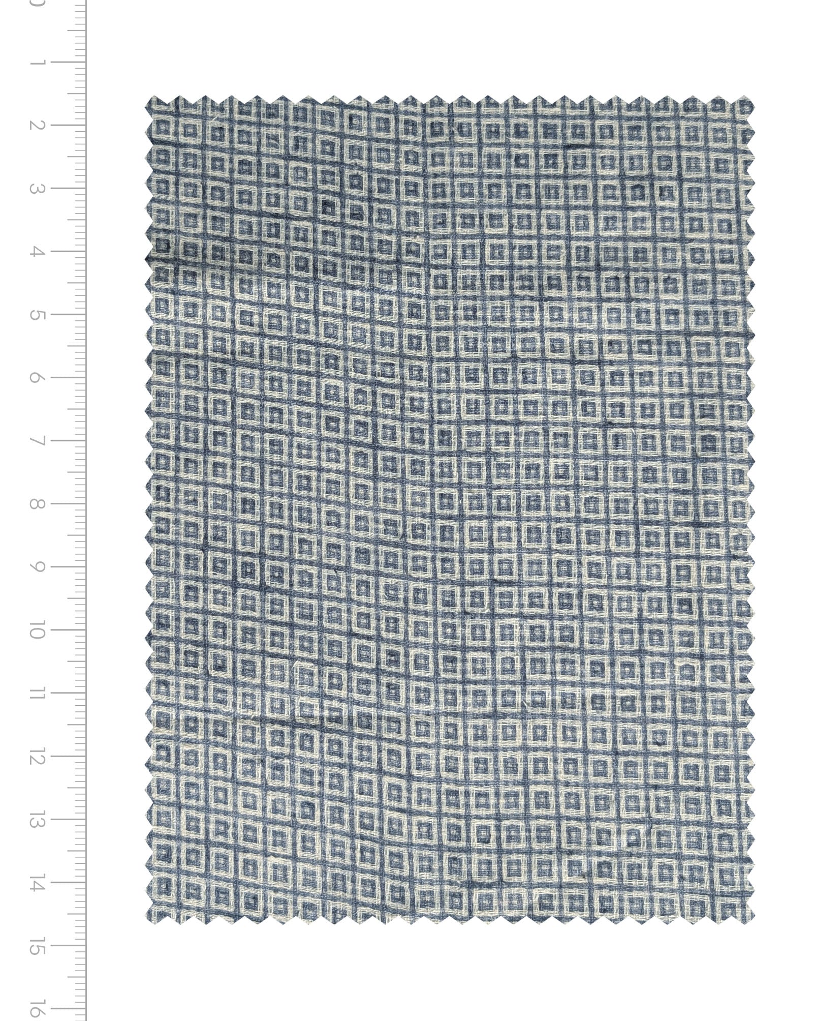 Grey Dobby Loom Textured Blended Cotton Yarn Dyed Fabric 58"