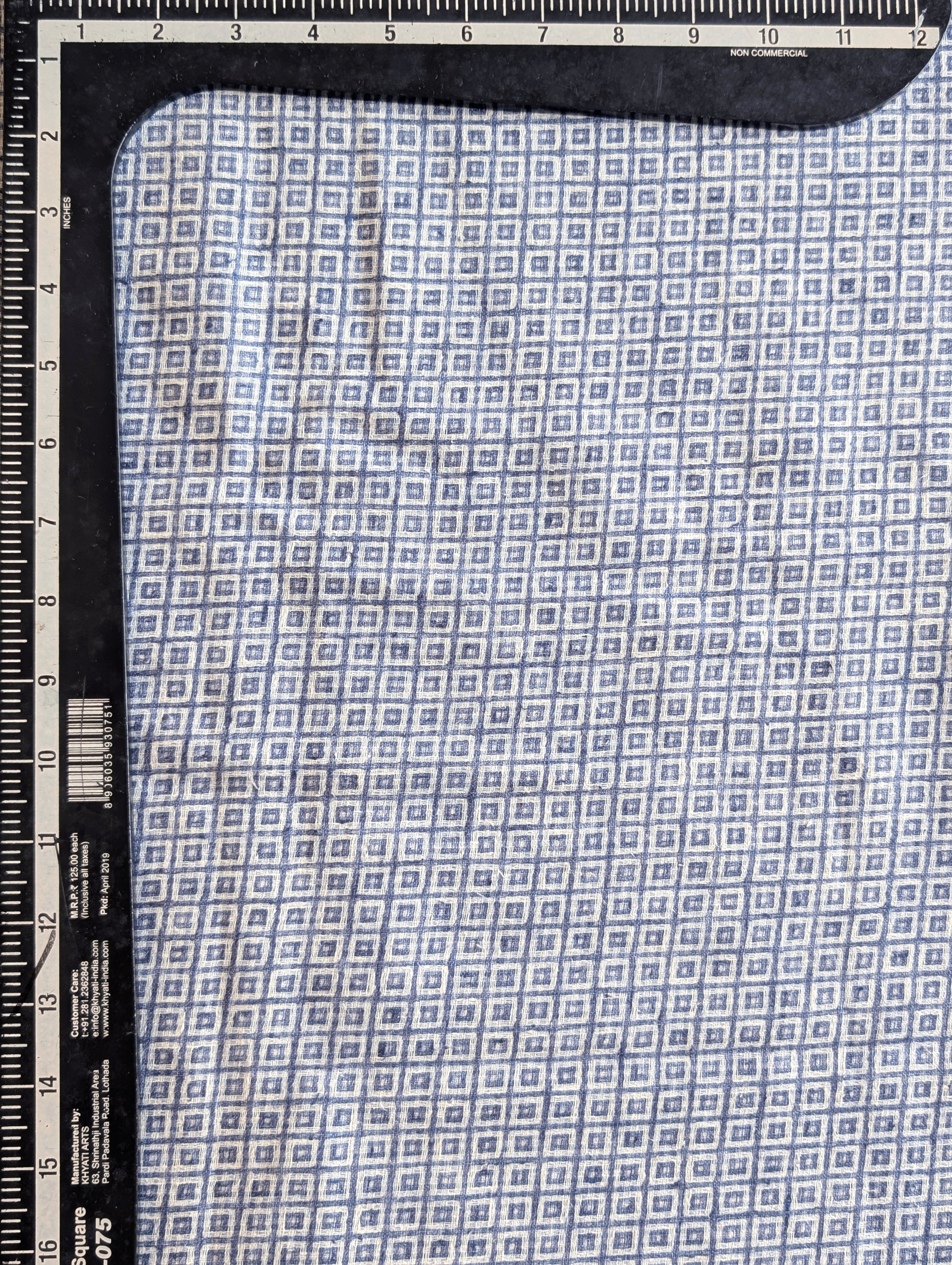 Loom Textured Blended Cotton Yarn Dyed Fabric 58"