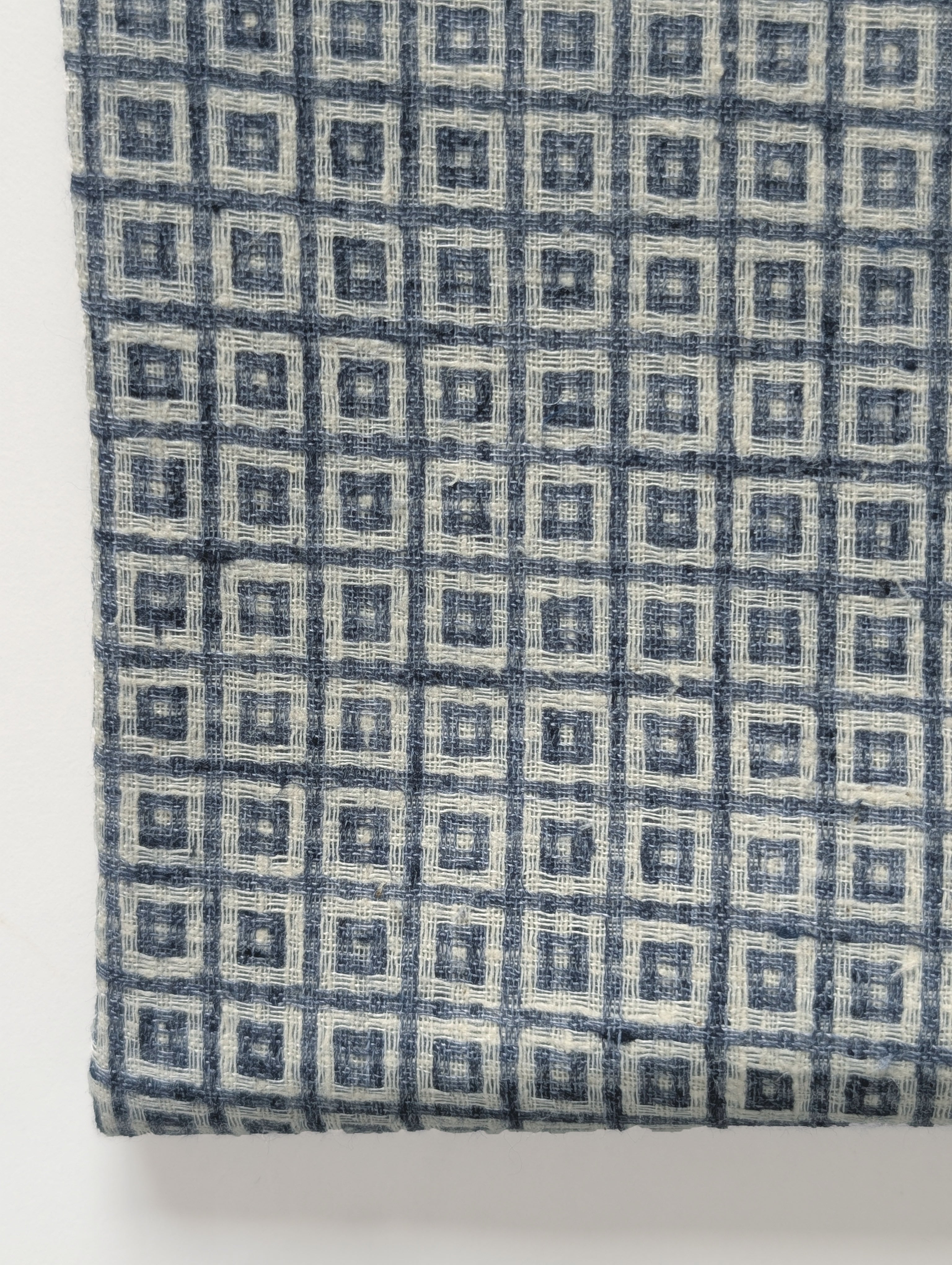 Loom Textured Blended Cotton Yarn Dyed Fabric 58"