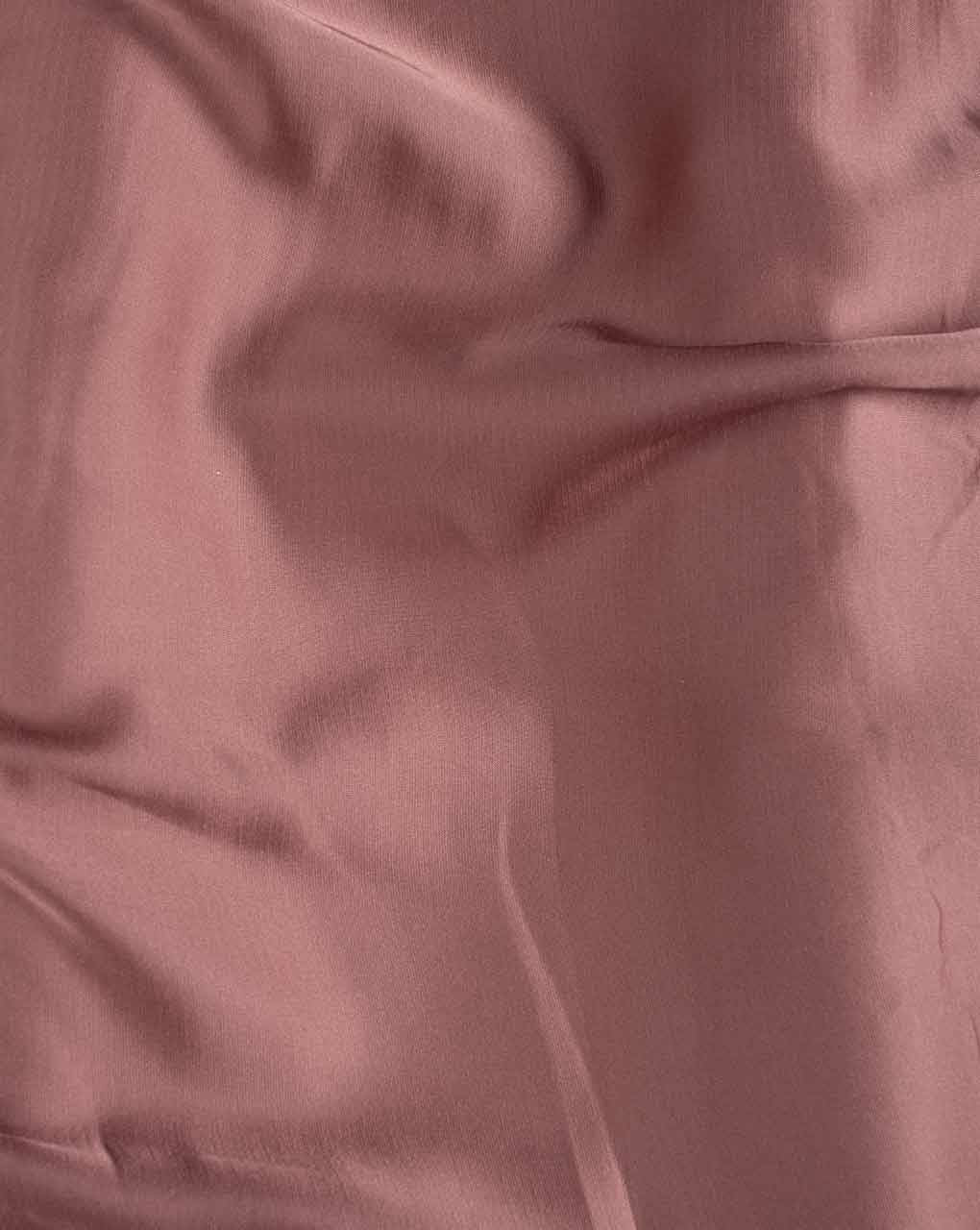 Pink Heavy Poly Satin Mill Dyed Fabric 56" - 13.5 kg