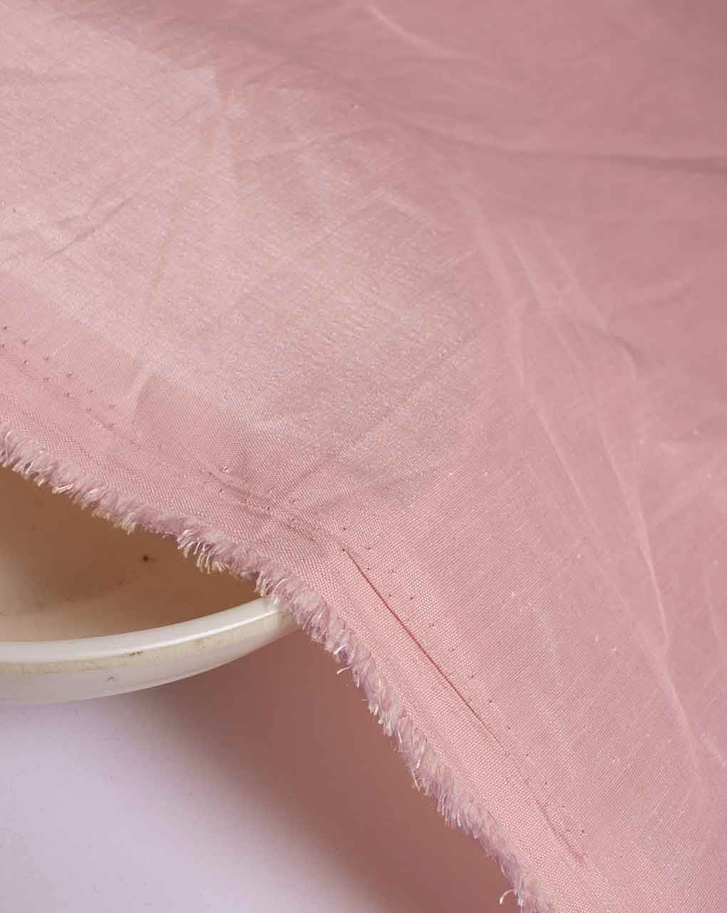Pink Poly Silk Mill Dyed Fabric - 10 kg