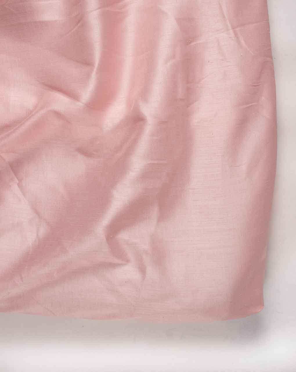 Pink Poly Silk Mill Dyed Fabric - 10 kg