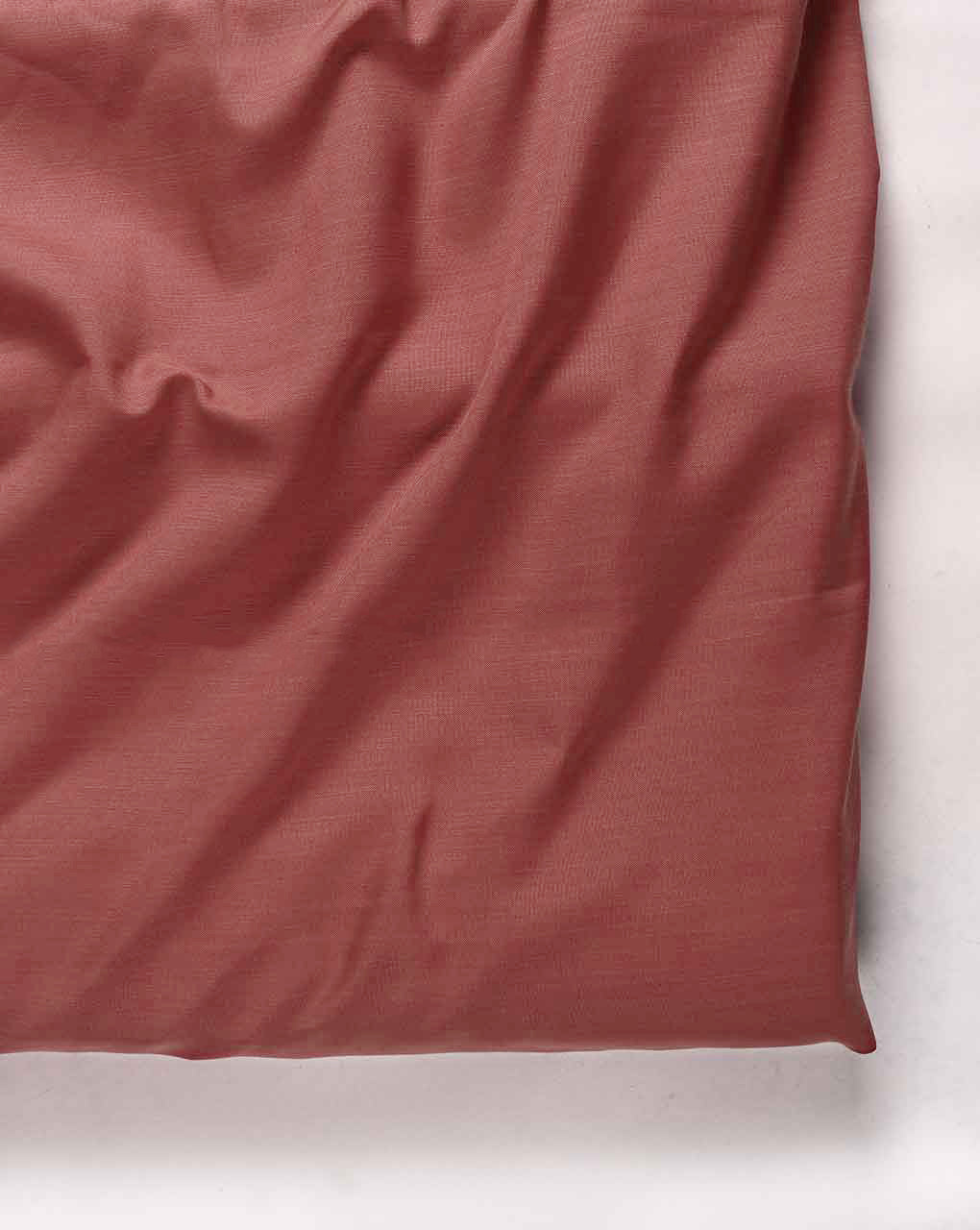 Orange Poly Single Sided Slub Mill Dyed Fabric 48" - 12 kg