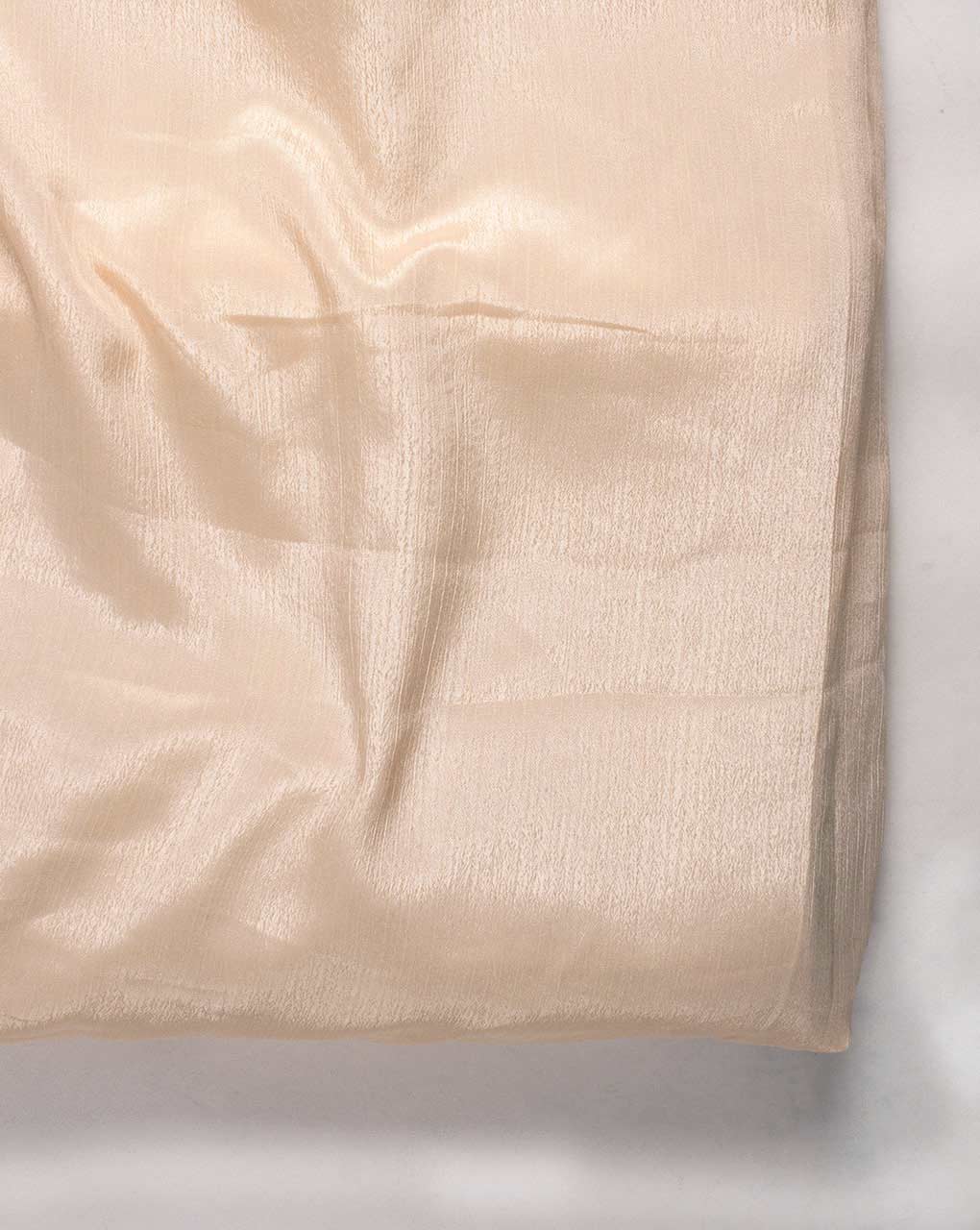 Peach Poly Chinnon Chiffon Mill Dyed Fabric 43" - 7 kg