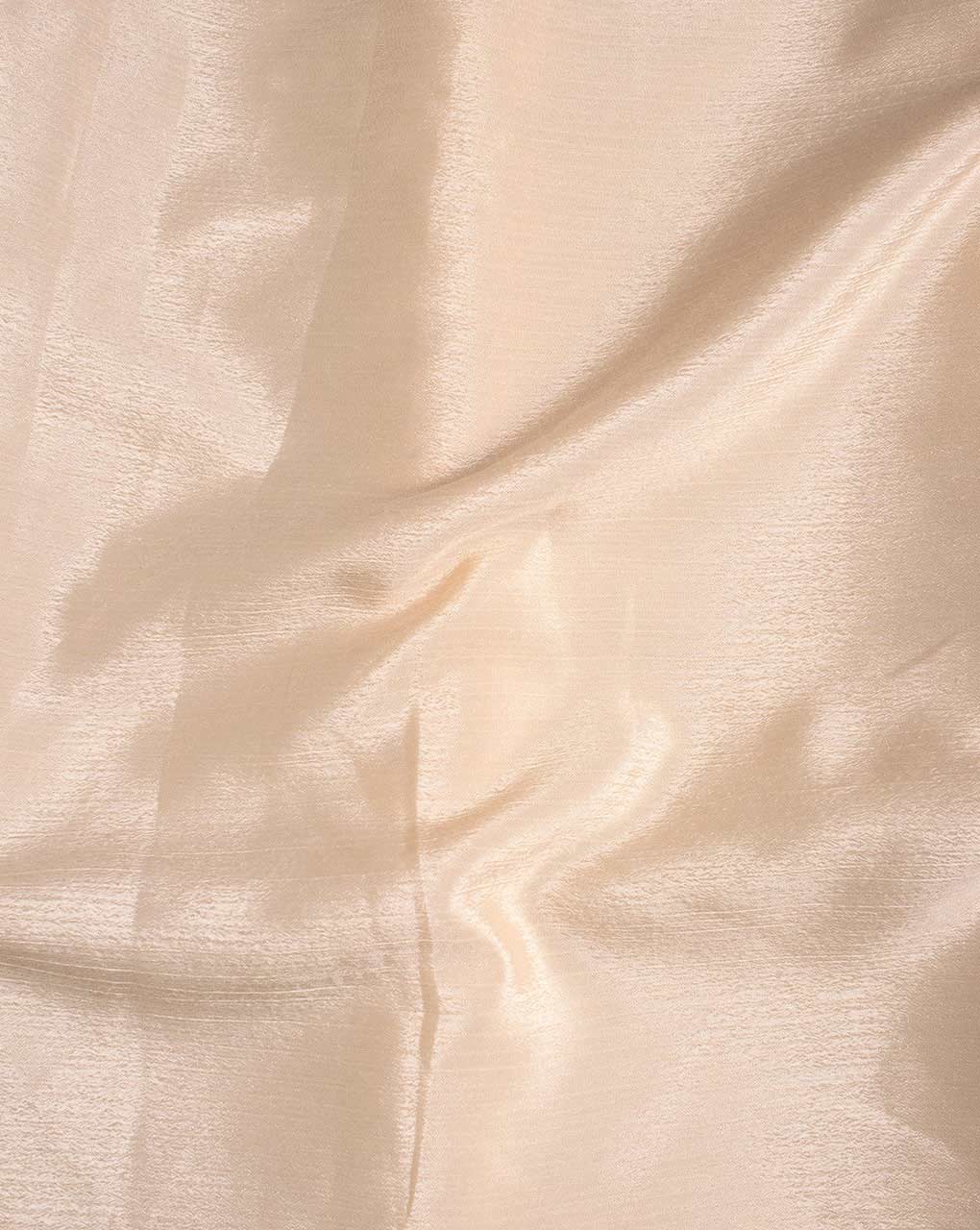 Peach Poly Chinnon Chiffon Mill Dyed Fabric 43" - 7 kg