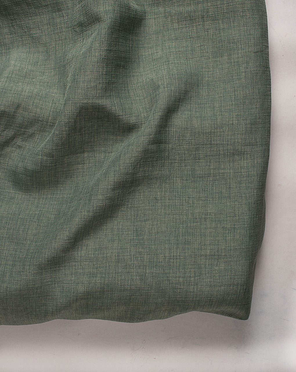 Green Poly Single Sided Slub Mill Dyed Fabric (Irish Linen) Buy Online