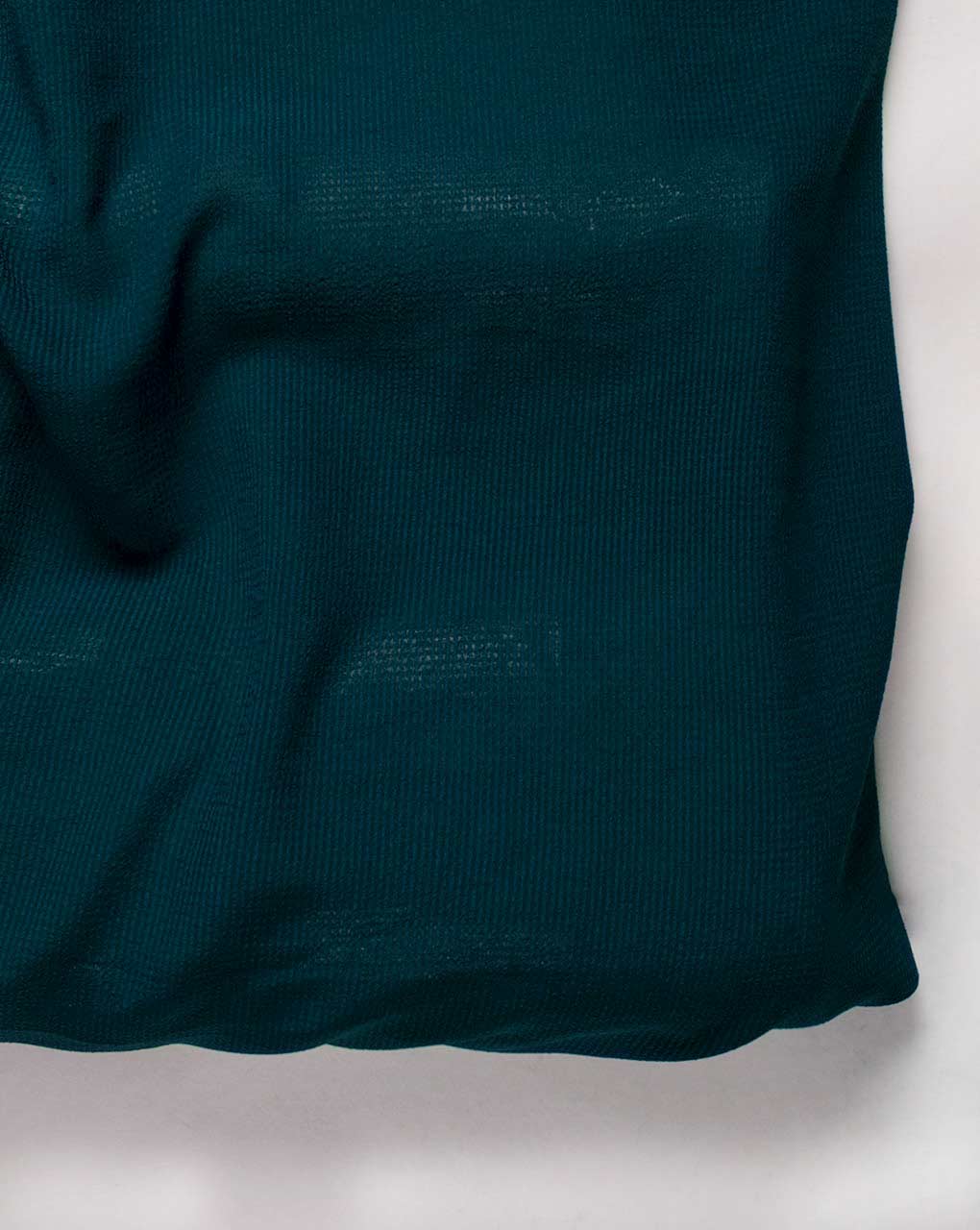 Dark Teal Poly Dobby Mill Dyed Fabric 60" - 20 kg