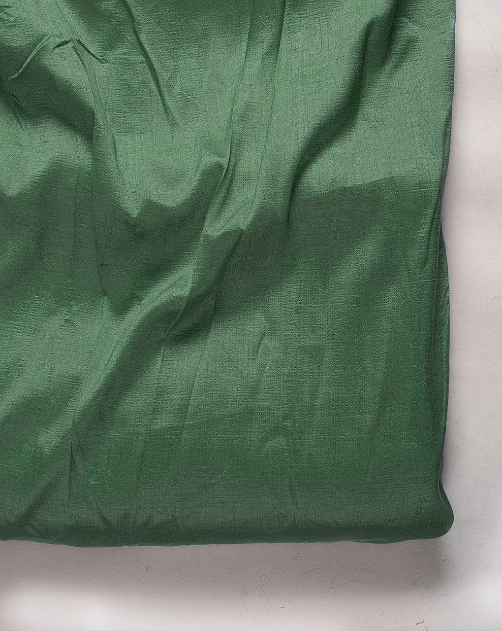 Green Poly Textured Mill Dyed Fabric - 7.5 kg