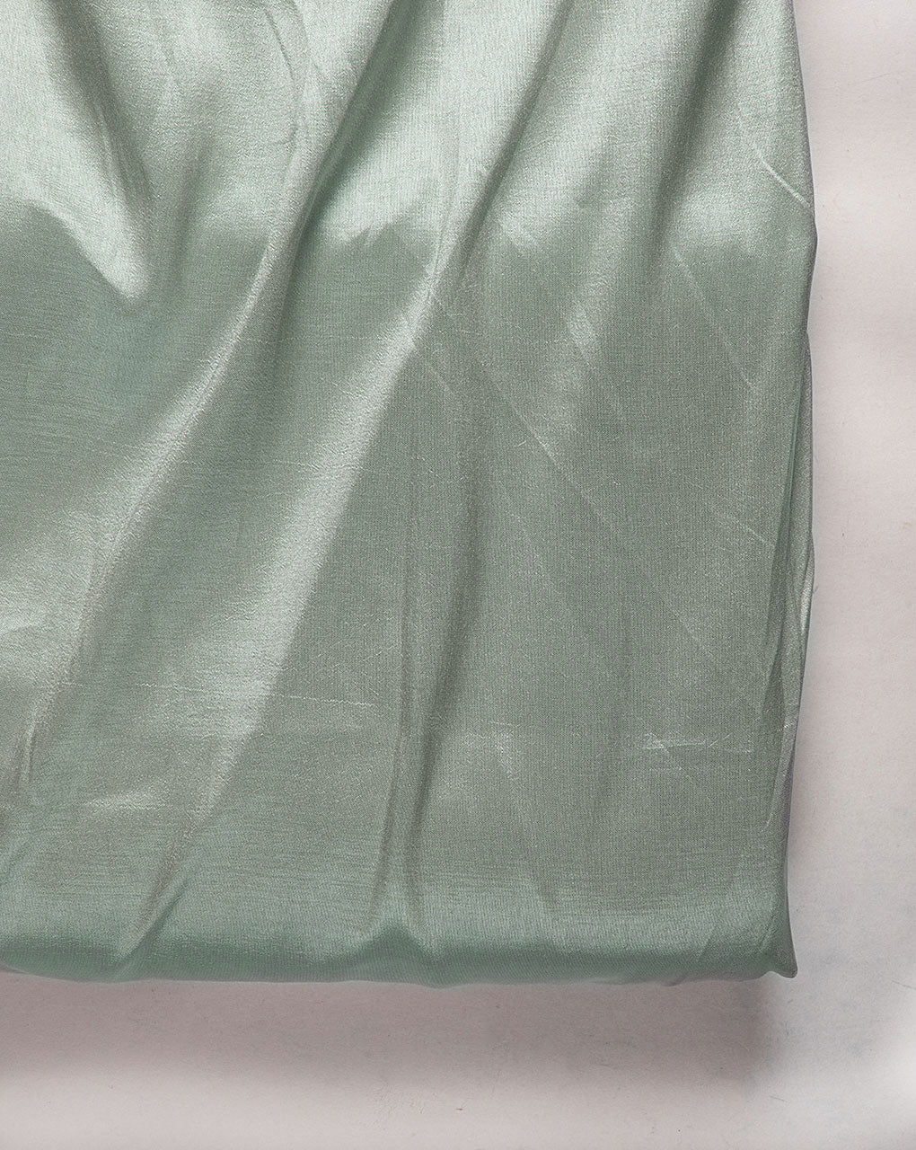 Grey Poly Silk Mill Dyed Fabric - 10 kg