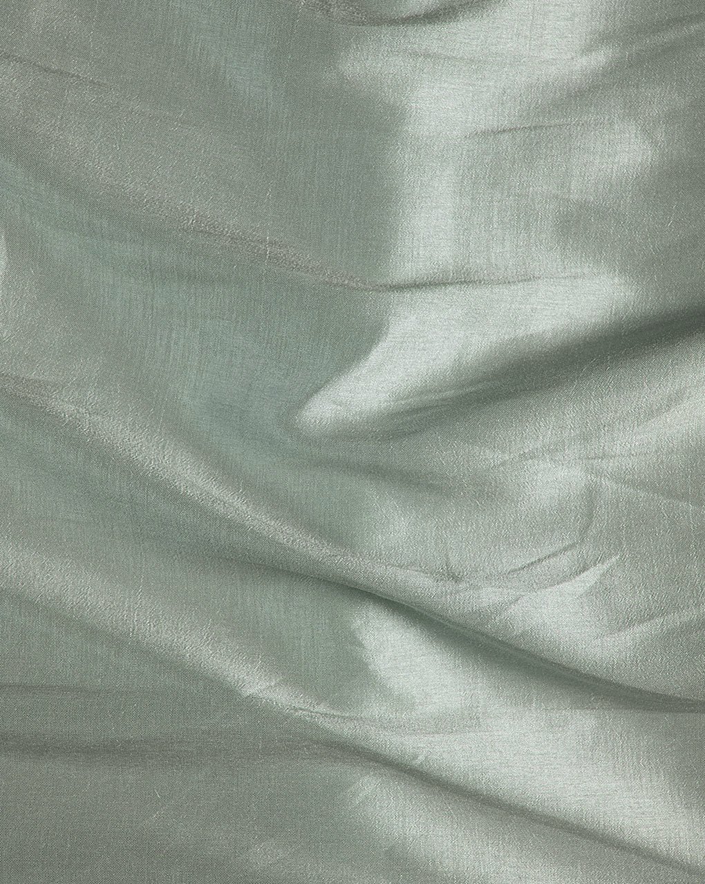 Grey Poly Silk Mill Dyed Fabric - 10 kg