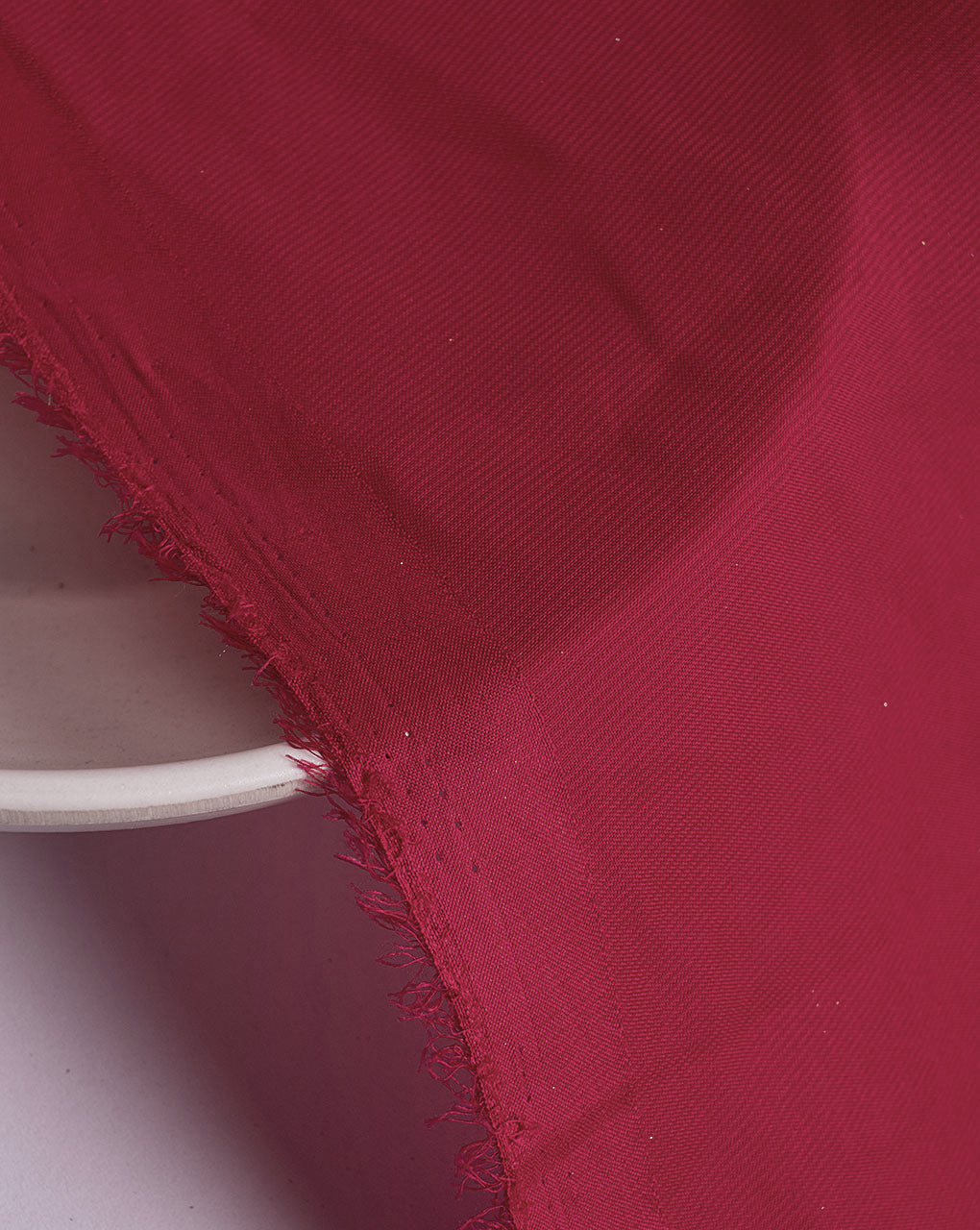 Fuchsia Poly Satin Mill Dyed Fabric 46" - 9 kg