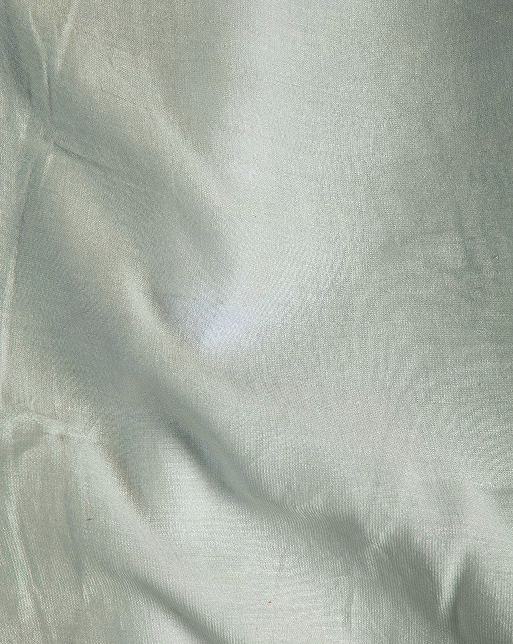 Light Blue Poly Plain Slub Mill Dyed Fabric - 9 kg