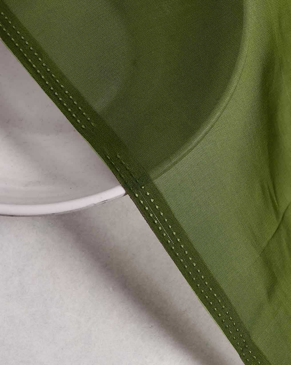 Green Viscose Organza Mill Dyed Fabric 5.5 kg