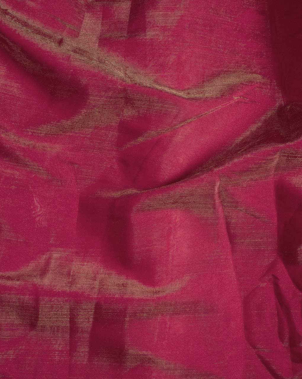 Dark Fuchsia Poly Viscose Shimmer Plain Mill Dyed Fabric 58" - 11 kg