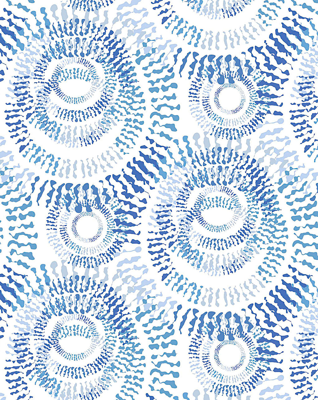 Blue Pottery Digital Print