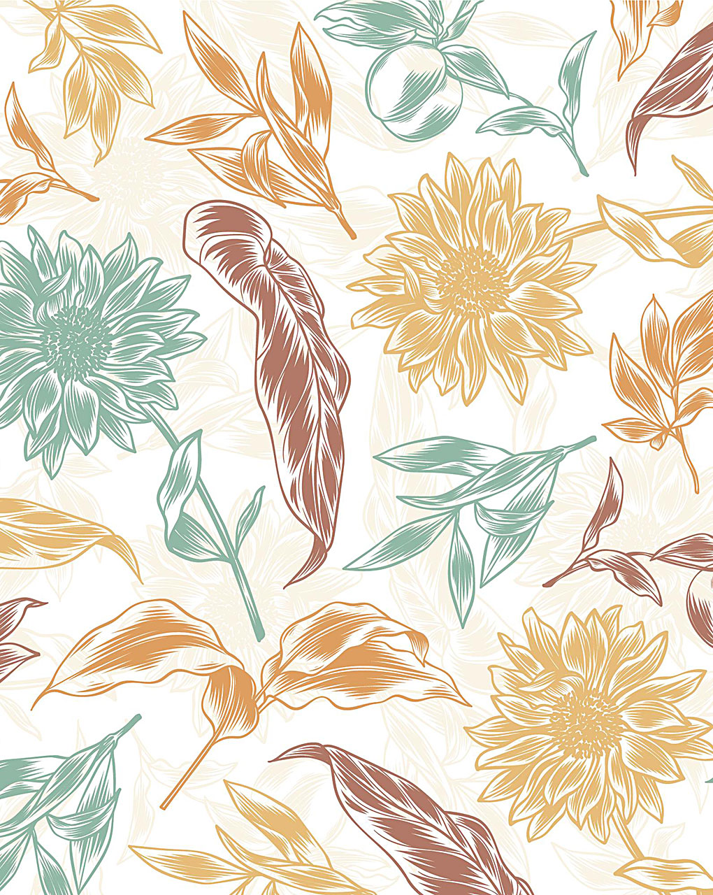 Floral Digital Print