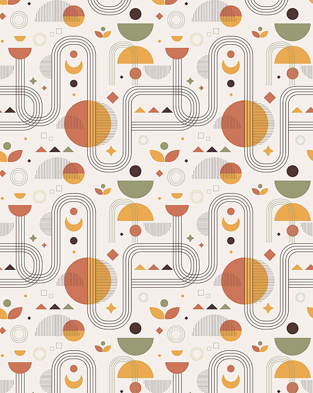 Geometric Digital Print