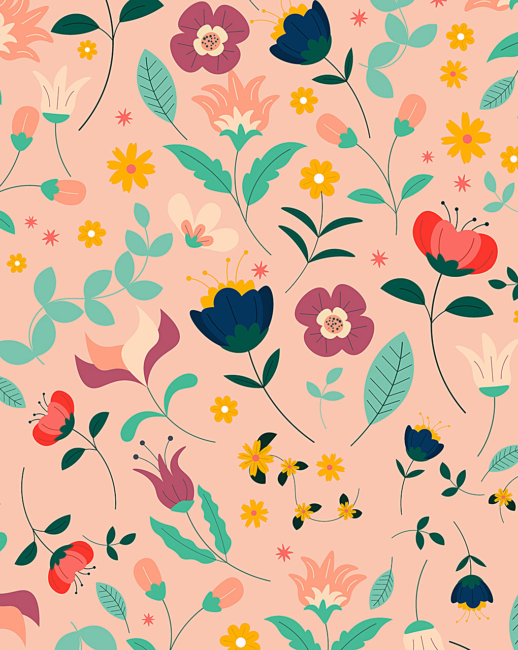 Floral Digital Print