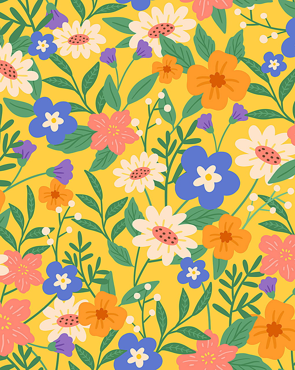 Floral Digital Print