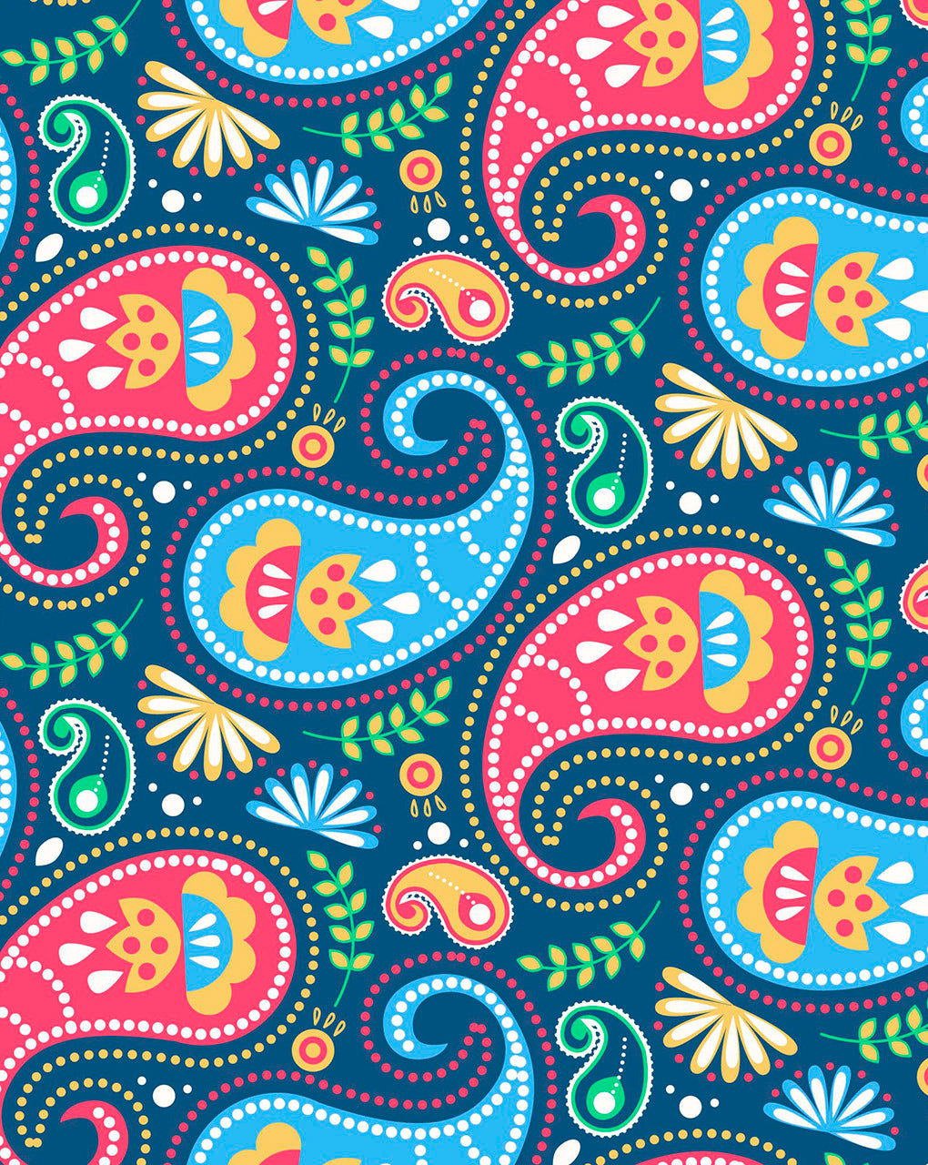 Paisley Digital Print