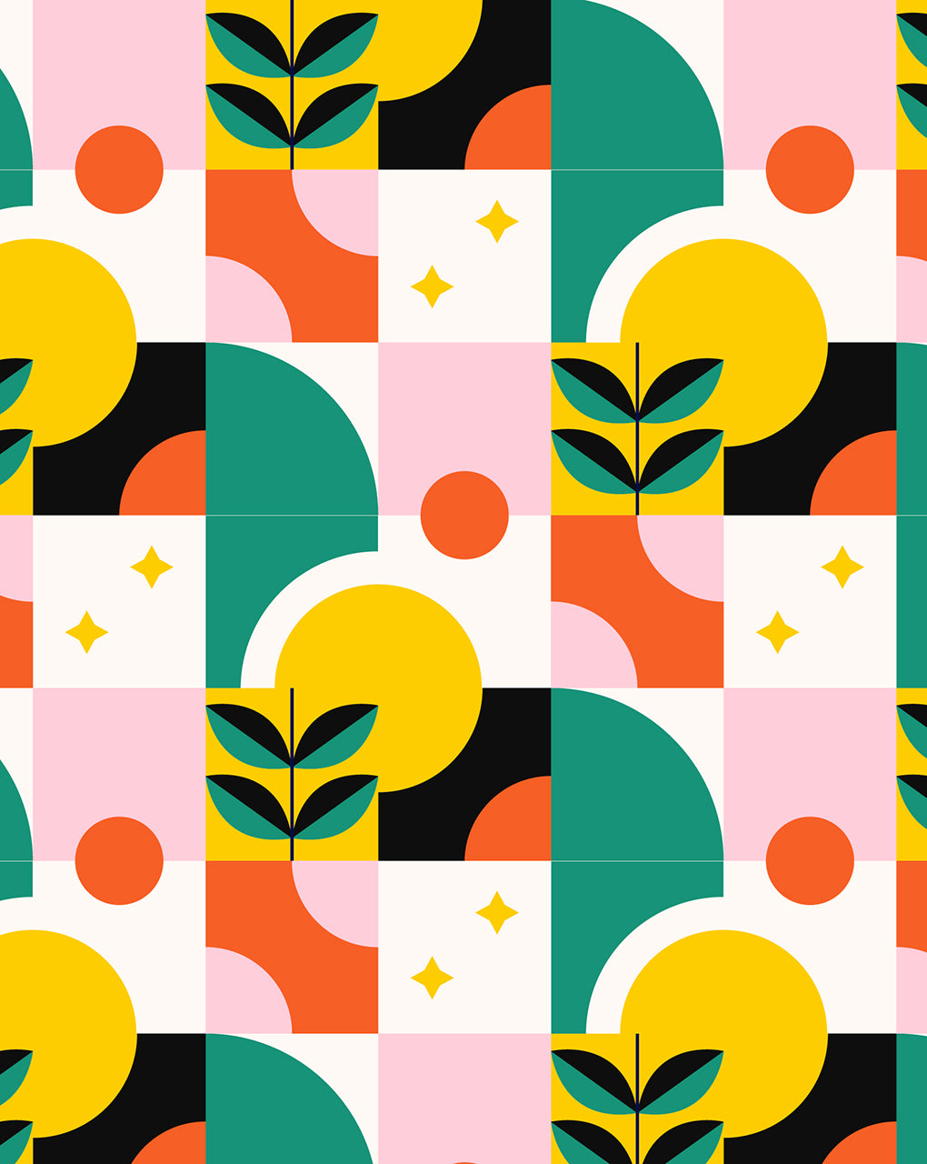 Geometric Digital Print