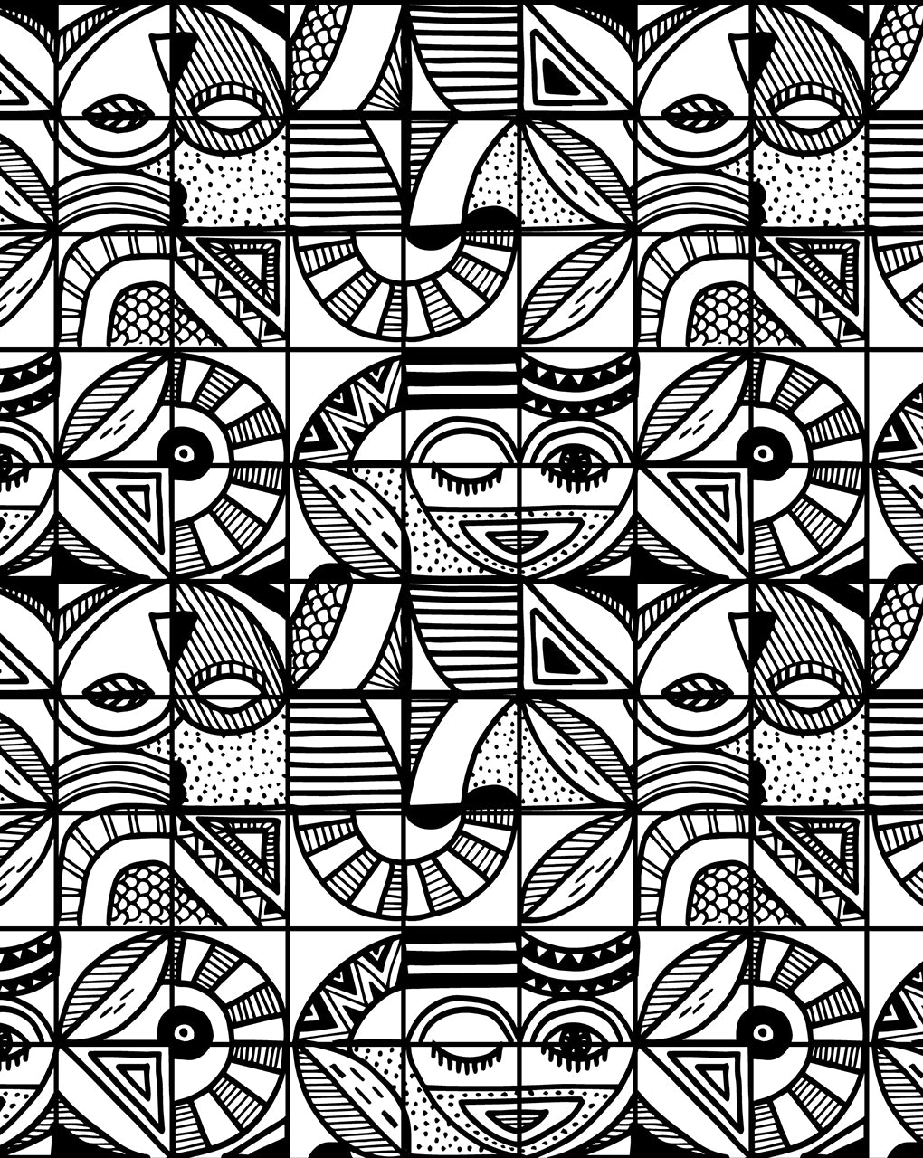 Geometric Digital Print