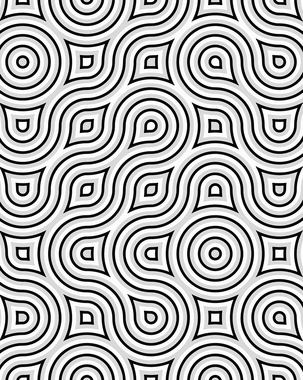 Geometric Digital Print