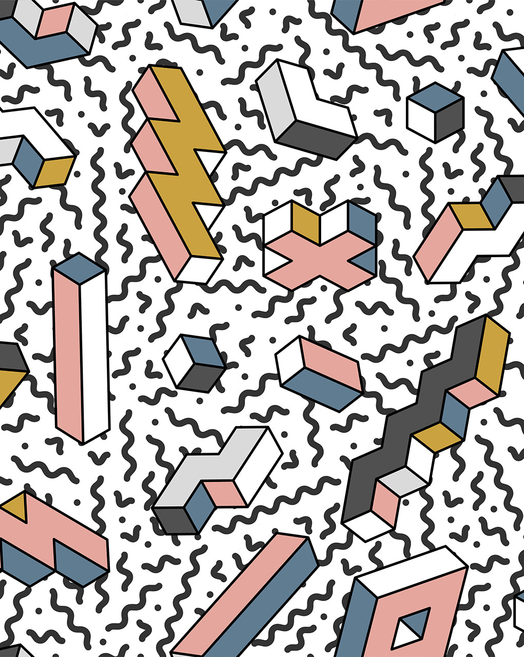 Geometric Digital Print