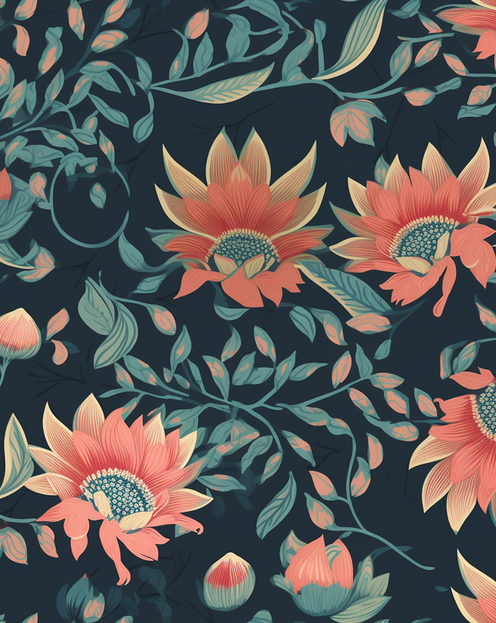 Floral Digital Print