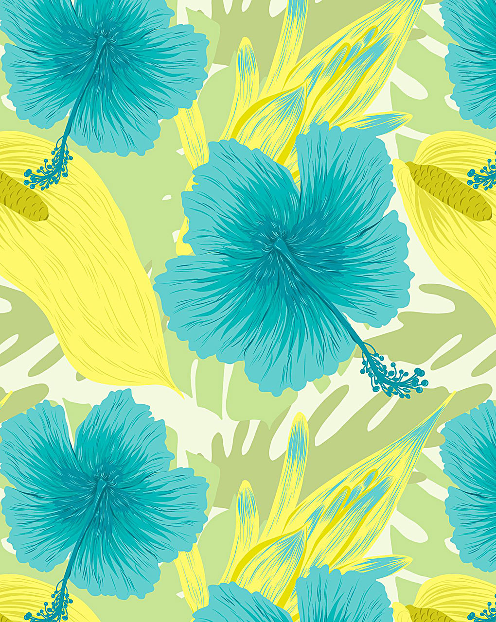 Floral Digital Print