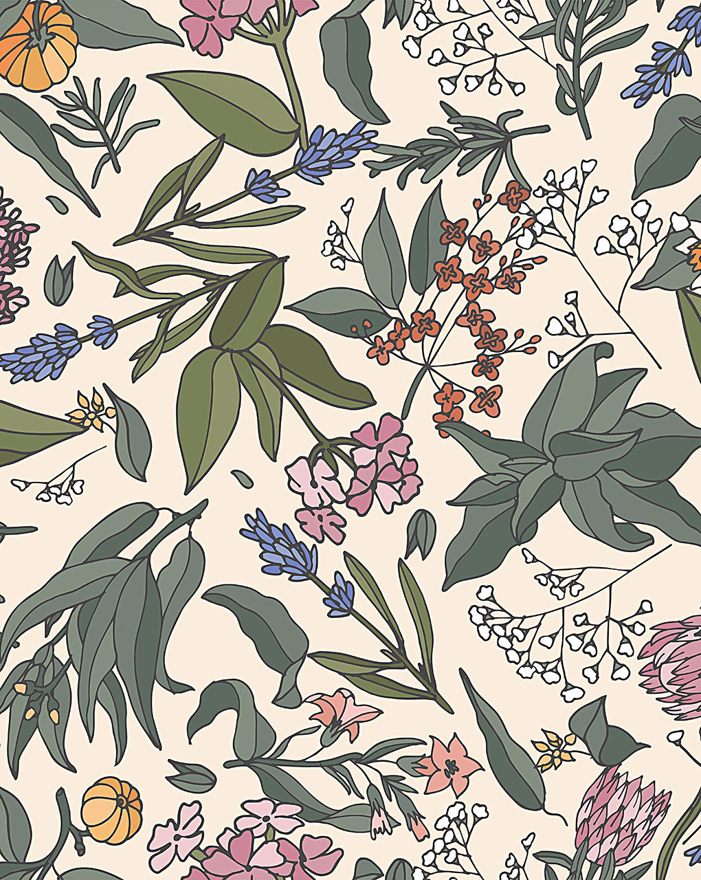 Floral Digital Print