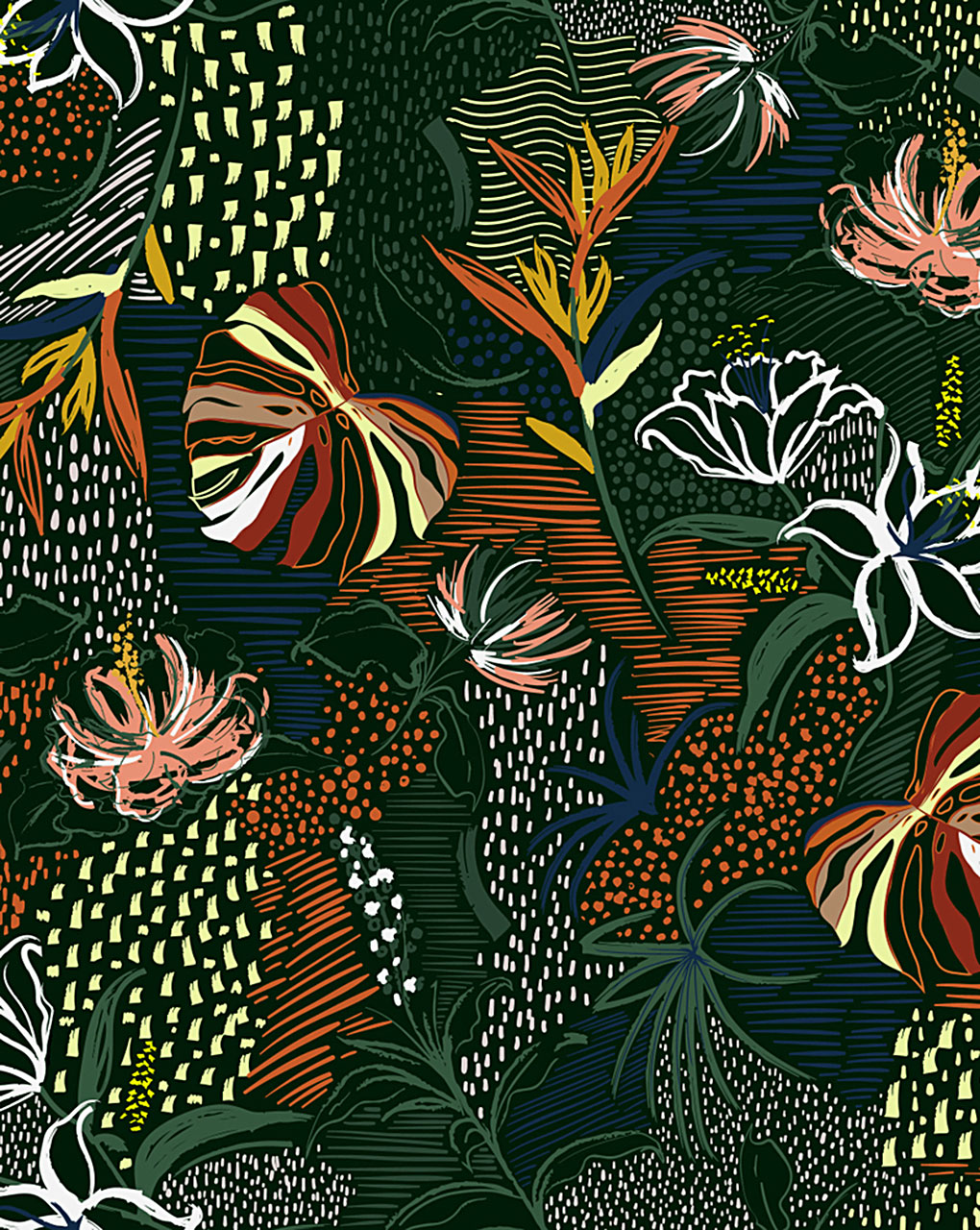 Floral Digital Print