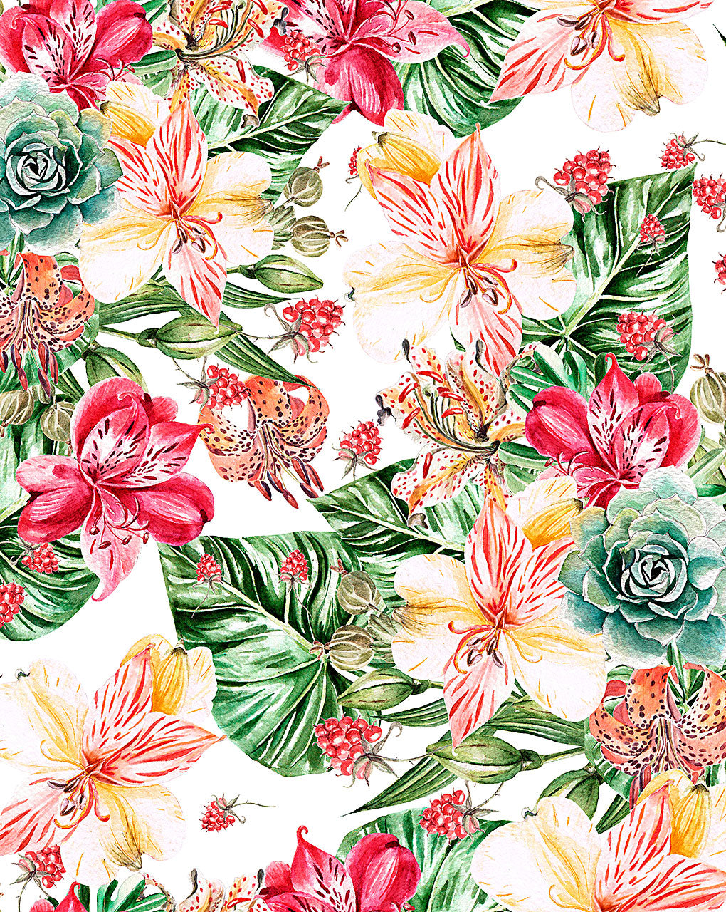 Floral Digital Print