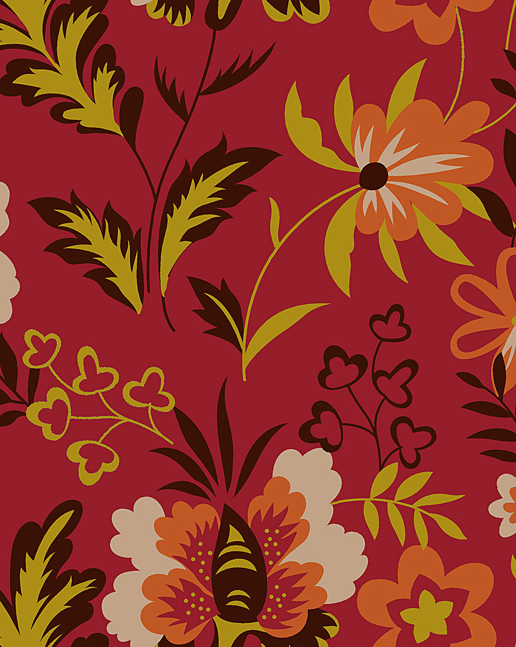 Floral Digital Print