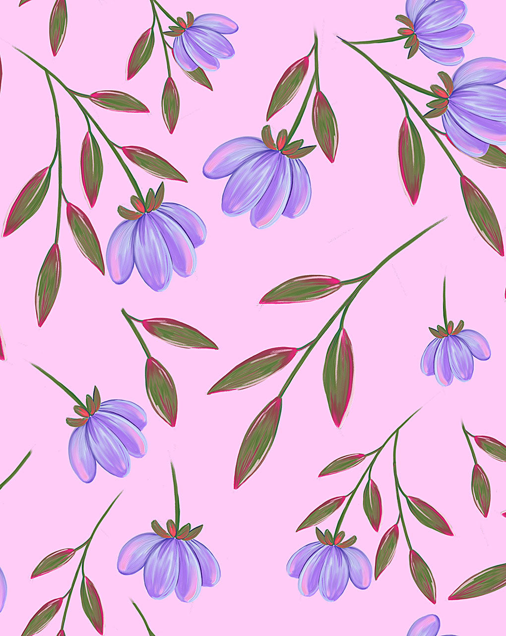 Floral Digital Print