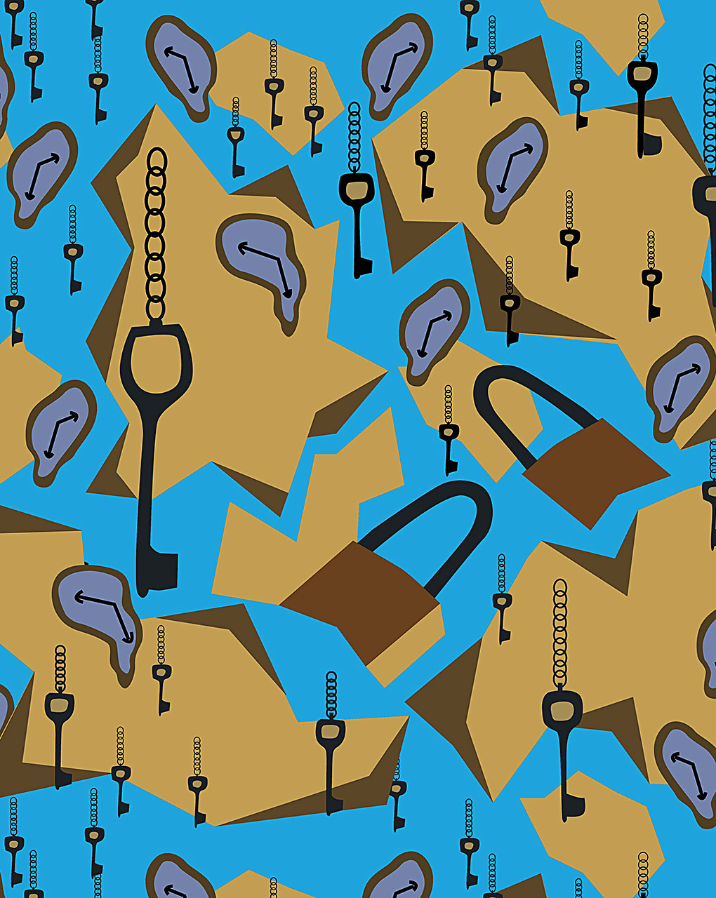 Abstract Digital Print