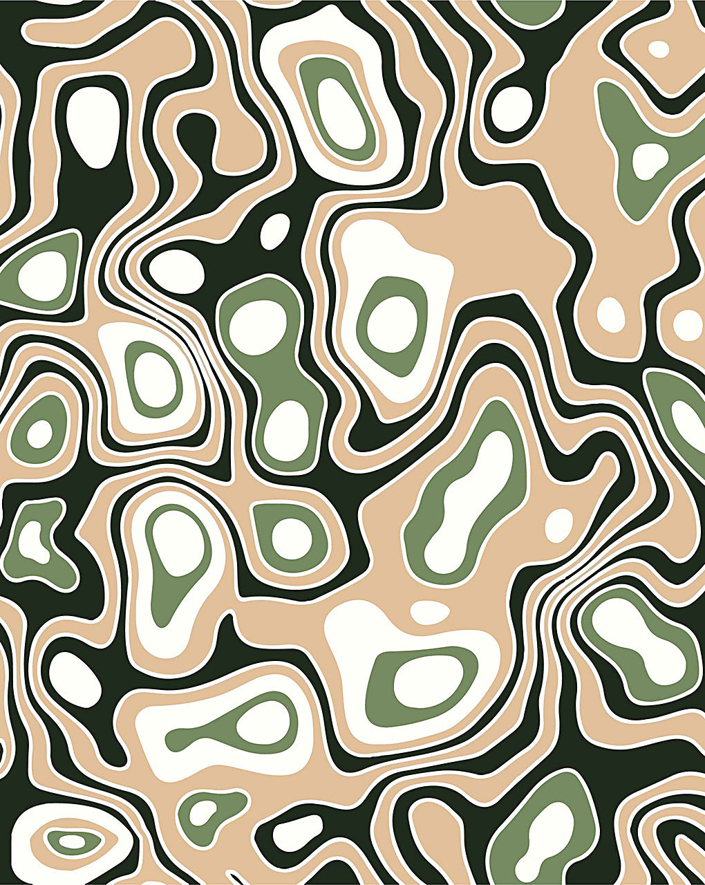 Abstract Digital Print