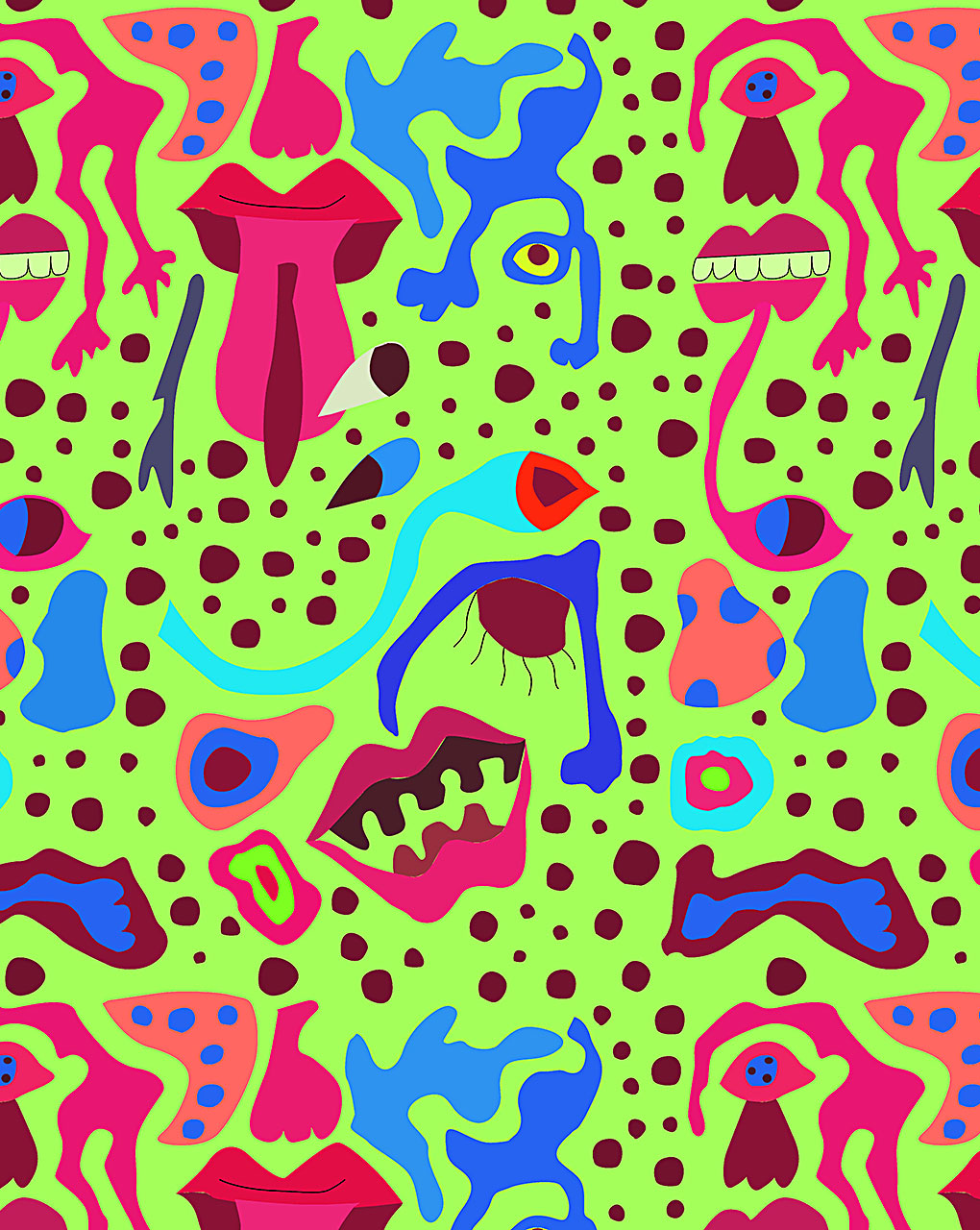 Abstract Digital Print