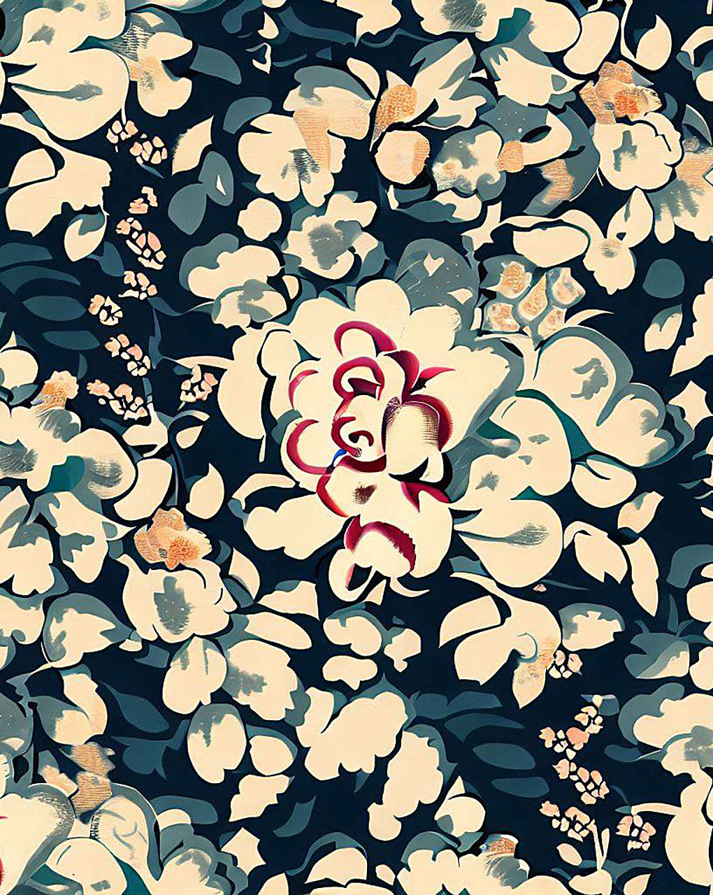 Floral Digital Print