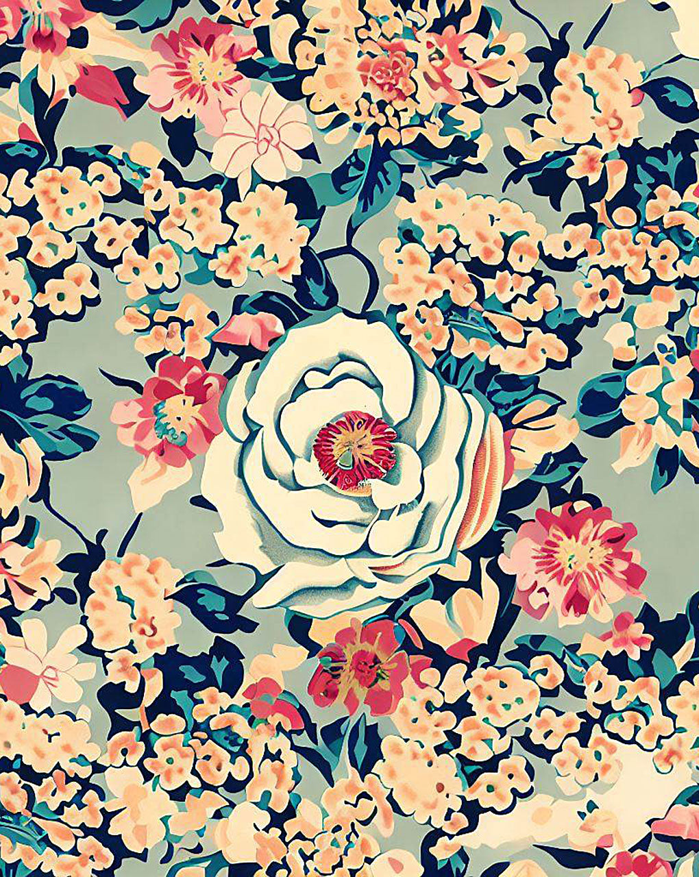 Floral Digital Print