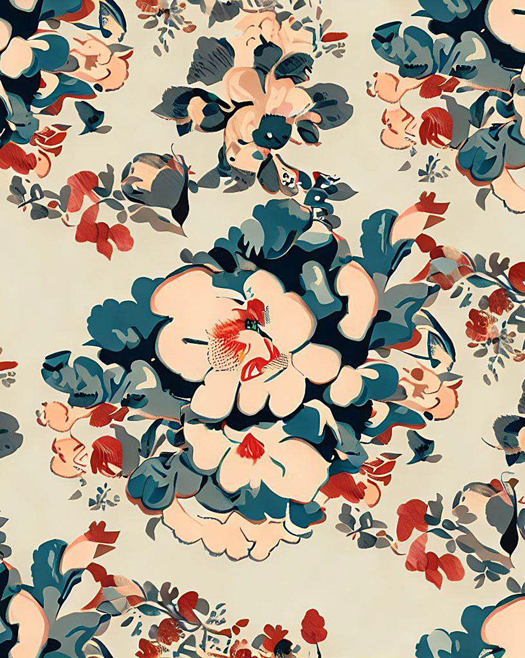 Floral Digital Print