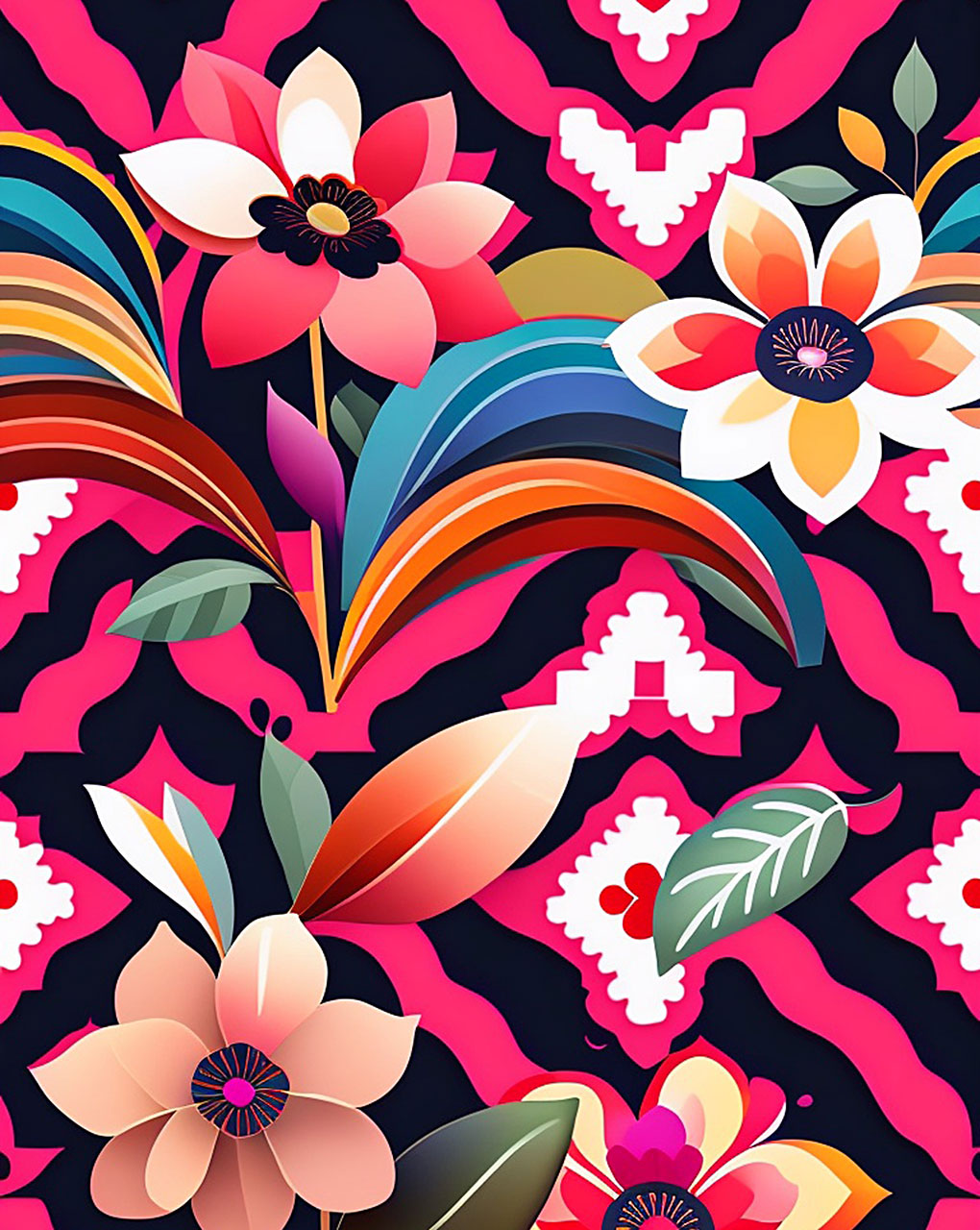 Floral Digital Print