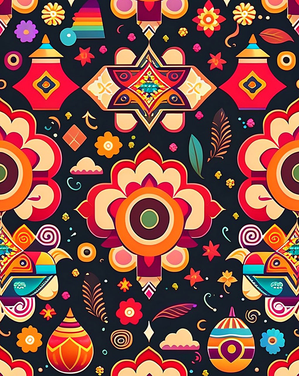 Geometric Digital Print