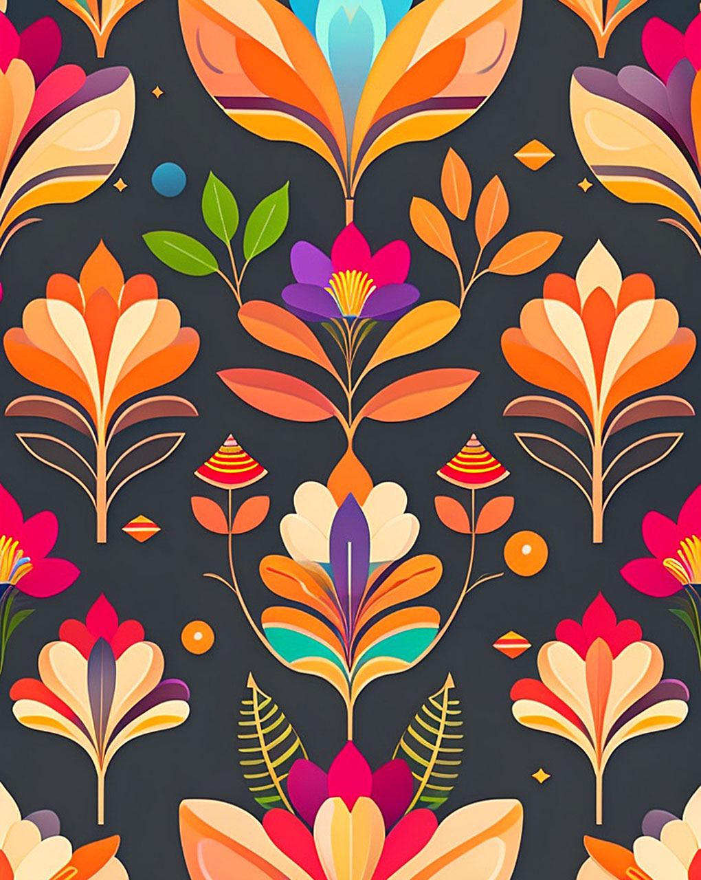 Floral Digital Print