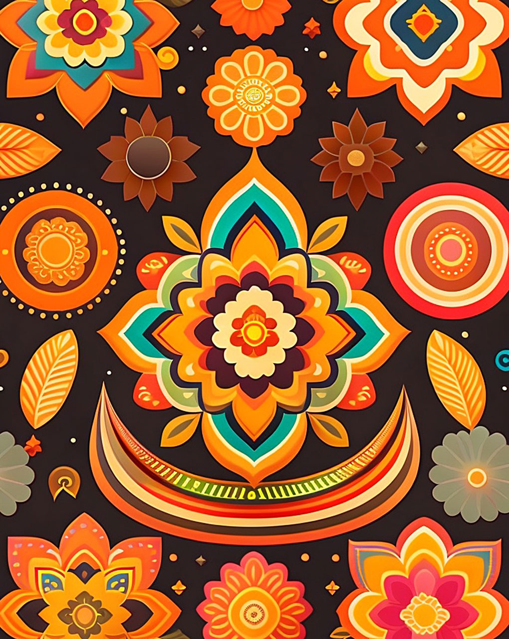 Geometric Digital Print