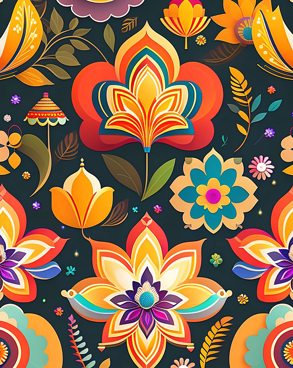 Floral Digital Print