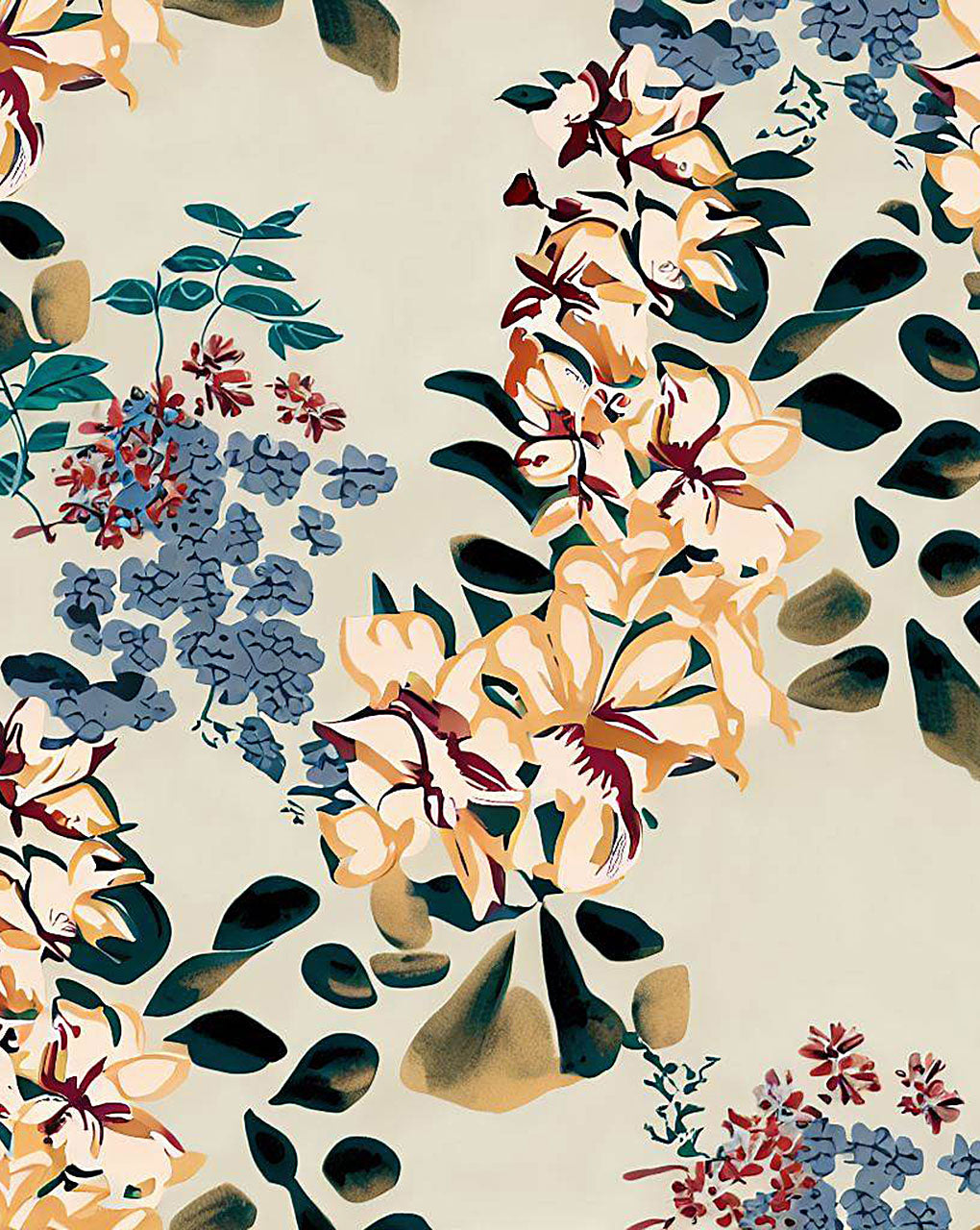 Floral Digital Print